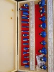 Router Bit Set- 24 Piece Kit With Shank And Wood Storage Case By Stalwart. Fixed Price $39.95.