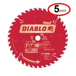 Freud D0740A 7-1/4" X Atb Finishing Blade (5PACK). Fixed Price $85.19.