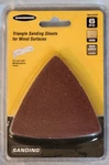 Triangle Sanding Sheets For Multi-tool Warrior 60 Grit Pc Wood. Fixed Price $11.99.