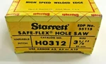 Used Starrett H0312 Safe-flex Welded Edge Hole Saw 3-1/2" 89 Mm High Speed. Fixed Price $18.73.