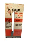 10 Skokie Saw Sabre Blade Knife Edge Leather Plastic Etc - New Vintage Pkg's. Fixed Price $9.94.