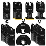 27 Pcs Oscillating Tool Blades 6 Types Saw For Metal Nails.... Fixed Price $41.20.