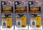 Lot Of 3 Dewalt DWA1816 Bi-metal Holesaw 1".................................5K. Fixed Price $15.99.