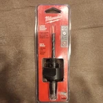 Milwaukee Tool 49-56-7240 Large Thread Quick Change Arbor, 7/16" Shank. Fixed Price $19.99.