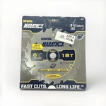 2-PACK! Irwin Tools Marathon Carbide Circular Saw Blades, 6 1/2" 18T 14020. Fixed Price $18.95.