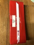 Milwaukee 48-01-7189 12 In. Tpi Sawzall Blades (100 Pk). Fixed Price $209.00.