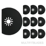 10 X 3-1/8" Flat Circular Oscillating Saw Blades Fits Older Craftsman Machines. Fixed Price $54.95.