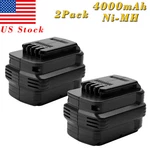 24V 4.0AH Ni-mh Battery For Dewalt DE0243-XJ DW0240 DE0240 DW0242 DW008K DW007C2. Fixed Price $93.95.