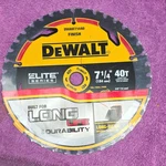 Dewalt DWAW71440 7-1/4 In 40T Carbide Circular Saw Blade For Masonry Metal. Fixed Price $40.00.