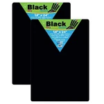 Flipside Products Black Dry Erase Board, 18" X 24", Pack Of (FLP40085-2). Fixed Price $55.87.