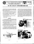 Delta Rockwell No 34-425 10 Inch Tilting Arbor Bench Saw Instructions. Fixed Price $20.24.