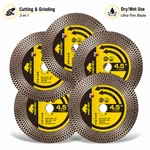 Diamond Blades 4" 4.5" Super Thin Tile Ceramic Cutting Disc Wet Dry Grinder. Fixed Price $19.19.