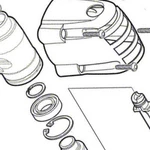 Original Bosch Part # 2605806872 Gear Box. Fixed Price $227.91.