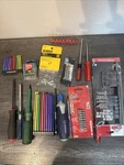 Mixed Tool Bit Lot Dewalt Makita Kobalt Hex Torx Drivers Hole Saw. Fixed Price $39.00.