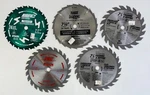 FIVE(5) Carbide-tipped Circular Saw Blade 7-1/4" Vermont American, Irwin. Fixed Price $23.70.