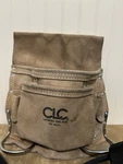 Clc Work Gear 1923X Leather 10 Pocket Carpenter Nail &tool Bag Pouch For Belt. Fixed Price $14.95.