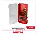 Milwaukee 48-89-4670, Shockwave Impact Duty Titanium Drill Bit Set (15-PIECE). Fixed Price $24.20.