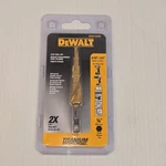 Dewalt DWA1784IR 3/16" 1/2" Titanium Impact Ready Step Drill Bit-new. Fixed Price $18.44.