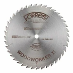 Forrest WW10407125, 10" Woodworker Ii Table Saw Blade 5/8 Bore .125 Kerf 40T. Fixed Price $154.99.