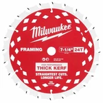 Milwaukee 48-40-0742 7-1/4 24T Thick Kerf Framing Circular Saw Blades 2PK. Fixed Price $32.36.