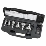 Ideal 36-314 Hole Cutter Kit 8-PC 1/4" Carbide Tip Ss Cutting Depth 3/8". Fixed Price $513.33.