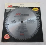 Carbide Circular Saw Blade 10" Dia 60 Tooth Fine Finish ACE28909 Made Usa. Fixed Price $19.99.