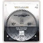Vulcan 414321OR Carbide Non-ferrous & Laminate Fine Finishing Blade, 60T X 10". Fixed Price $26.97.