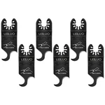 Leiluo 6 Pcs Oscillating Multi Tool Hook Knife Blades For Cutting Carpet Roof.... Fixed Price $14.80.