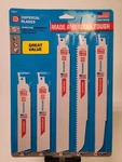 Imperial Blades Demolition Reciprocating Saw 5 Variety Pack Usa Bi-metal. Fixed Price $16.24.