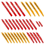Foxbc Reciprocating Saw Blades Combination Set For Wood And Metal, Various Si.... Fixed Price $41.91.