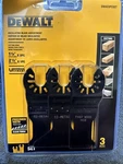 Dewalt Oscillating Blades Pack. 2X 1/4 , 1- 1/2 Blade. DWA03PCSET. Fixed Price $25.00.