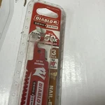 Pcs Diablo 12" Wood With Nails Carbide Reciprocating Saw Blades DS1206CWS3. Fixed Price $25.00.