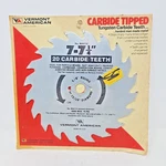 Vermont American 7.25" 18 Carbide Teeth Circular Saw Blade (M44714). Nos. Fixed Price $12.70.