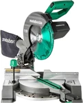 Metabo Hpt 10" Miter Saw, 15A, 0-45 Bevel, Xact Cut, 40T Blade, C10FCG2. Fixed Price $115.95.