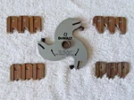 Vintage Dewalt R6500 Molding Cutter Head For Bench Saws W/ 4 Blades Set. Fixed Price $19.99.