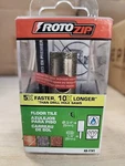 Rotozip XB-FTH1 3/4" Floor Tile Hole Saw Bit, Nib, Dremel Diamond Grit. Fixed Price $14.99.