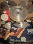 LOT-5 Sears Craftsman Kromedge Saw Blade Chrome Nickel Usa. Fixed Price $22.99.