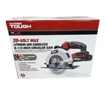 Hyper Tough 20 Volt Max Cordless Lithium Ion Circular Saw 6 1/2 Inch Blade. Fixed Price $75.00.