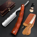 Professional Straight Blade Razor Kit With Strop - Edge Barber. Fixed Price $61.79.