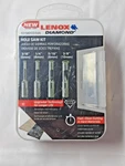Lenox General Purpose Hole Saw Kits 4PC 3/16 To 3/8" Dia 12158DGDS4A. Fixed Price $42.40.