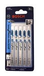 Bosch 3-5/8" 17-24 Tpi Basic T-shank Jigsaw Blades T218 Pack 2608638372. Fixed Price $11.24.