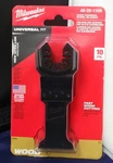 Milwaukee 49-25-1109 10-PACK 1-3/8" Oscillating Wood-cutting Multi-tool Blades. Fixed Price $64.95.