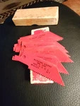 Milwaukee Electric Tool Corp Sawzall Blades Nib Set Of 10. Fixed Price $20.00.