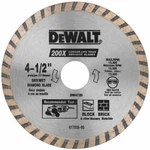 Dewalt DW4725 High Performance 4-1/2-INCH Dry Cut Diamond Saw Blade 7/8" Arbor. Fixed Price $14.99.