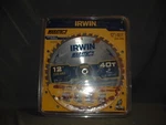 Irwin 14080 General Purpose 12" 40T Marathon Saw Blade - Used W/some Rust. Fixed Price $12.99.