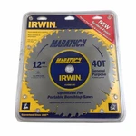 Irwin Tools Marathon Carbide Table/miter Circular Blade, 12-INCH, 40T (14080LWC). Fixed Price $25.46.