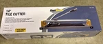 Florcraft 14" Manual Tile Cutter - Ceramic & Porcelain Cutting Tool Open Box. Fixed Price $12.99.
