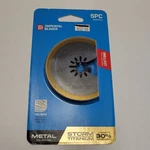 Imperial Blades IBOAT410-5 One Fit 3-1/8" Storm Titanium Hss Thin Metal 5X. Fixed Price $35.99.