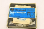 Rockwell 34-173 Adjustable Dado Blade Head Set, Arbor INV16523. Fixed Price $17.99.