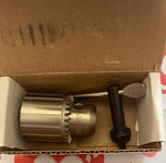 Genuine Milwaukee 48-66-1355 1/2" Chuck 1/2-20 Thd With Key, New Box. Fixed Price $44.99.